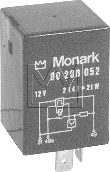 Monark 090200052 - Прерыватель указателей поворота unicars.by