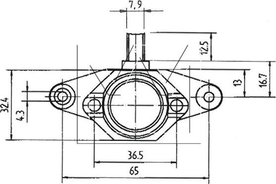 Monark 082966090 - Регулятор напряжения, генератор unicars.by