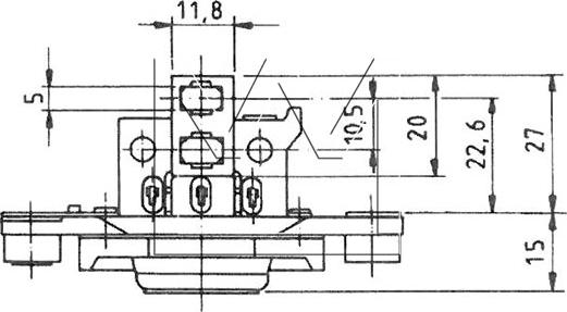 Monark 082 966 021 - Регулятор напряжения, генератор unicars.by