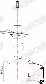 Monroe V4506 - Амортизатор unicars.by