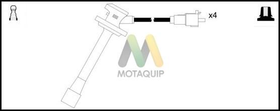 Motaquip LDRL1428 - Комплект проводов зажигания unicars.by