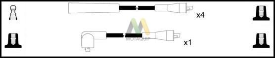 Motaquip LDRL231 - Комплект проводов зажигания unicars.by