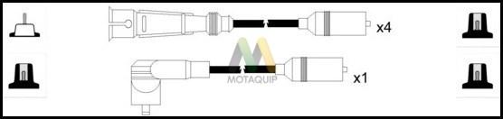 Motaquip LDRL777 - Комплект проводов зажигания unicars.by