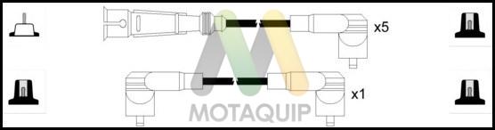 Motaquip LDRL1860 - Комплект проводов зажигания unicars.by