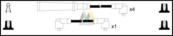 Motaquip LDRL1356 - Комплект проводов зажигания unicars.by