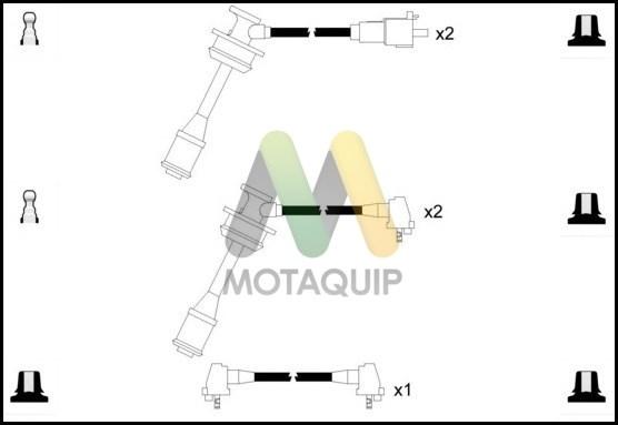 Motaquip LDRL1280 - Комплект проводов зажигания unicars.by