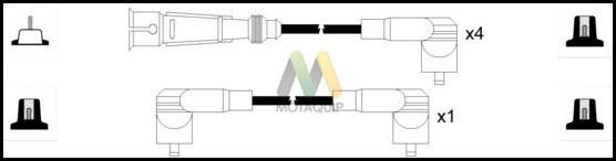 Motaquip LDRL352 - Комплект проводов зажигания unicars.by