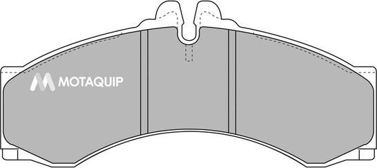 Motaquip LVXL989 - Тормозные колодки, дисковые, комплект unicars.by