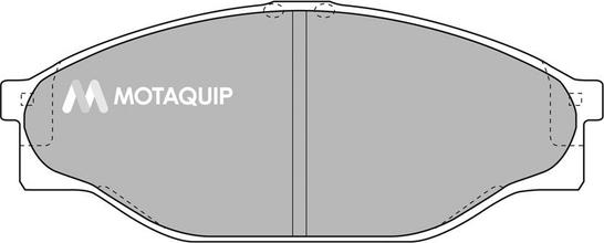 Motaquip LVXL447 - Тормозные колодки, дисковые, комплект unicars.by