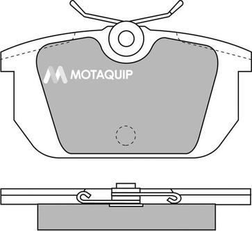 Motaquip LVXL464 - Тормозные колодки, дисковые, комплект unicars.by