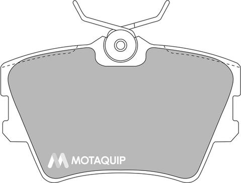 Motaquip LVXL470 - Тормозные колодки, дисковые, комплект unicars.by