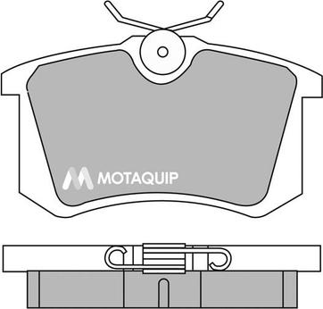 Motaquip LVXL504 - Тормозные колодки, дисковые, комплект unicars.by