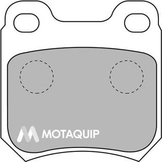 Motaquip LVXL502 - Тормозные колодки, дисковые, комплект unicars.by