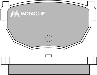 Motaquip LVXL524 - Тормозные колодки, дисковые, комплект unicars.by