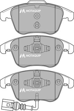 Motaquip LVXL1405 - Тормозные колодки, дисковые, комплект unicars.by