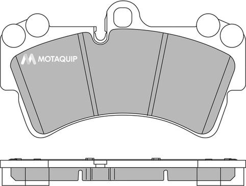 Motaquip LVXL1429 - Тормозные колодки, дисковые, комплект unicars.by