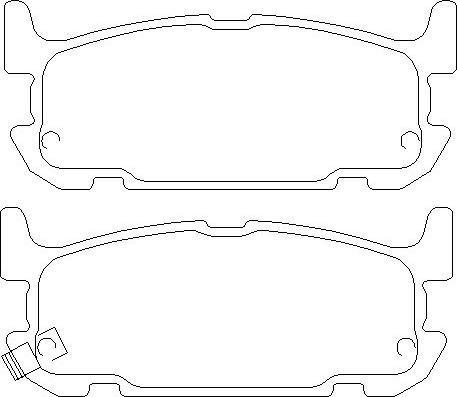 Motaquip LVXL1661 - Тормозные колодки, дисковые, комплект unicars.by