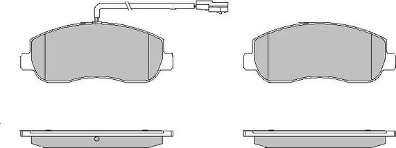 Motaquip LVXL1636 - Тормозные колодки, дисковые, комплект unicars.by