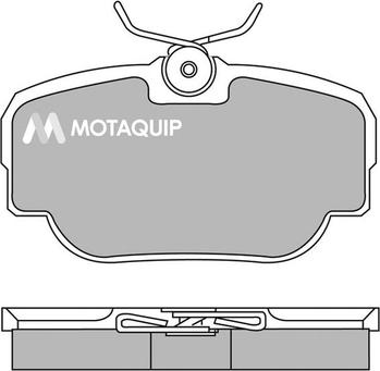 Motaquip LVXL167 - Тормозные колодки, дисковые, комплект unicars.by