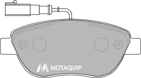 Motaquip LVXL1040 - Тормозные колодки, дисковые, комплект unicars.by