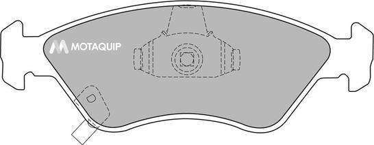 Motaquip LVXL1052 - Тормозные колодки, дисковые, комплект unicars.by