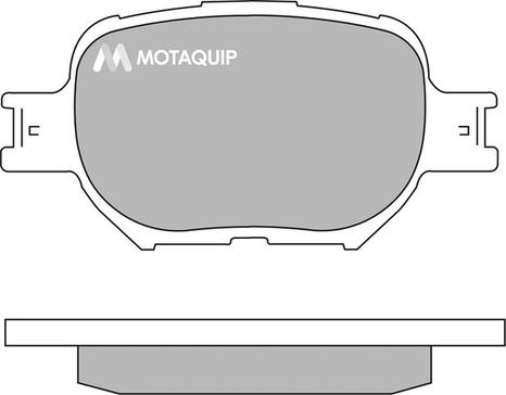 Motaquip LVXL1011 - Тормозные колодки, дисковые, комплект unicars.by