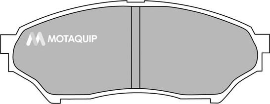 Motaquip LVXL1080 - Тормозные колодки, дисковые, комплект unicars.by