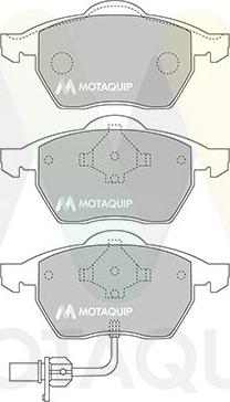 Motaquip LVXL1022 - Тормозные колодки, дисковые, комплект unicars.by