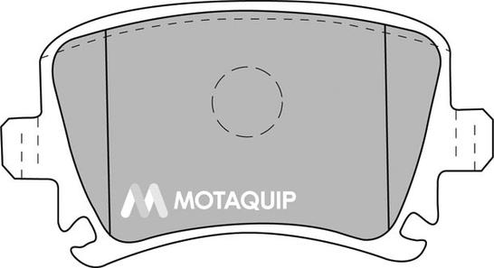 Motaquip LVXL1141 - Тормозные колодки, дисковые, комплект unicars.by