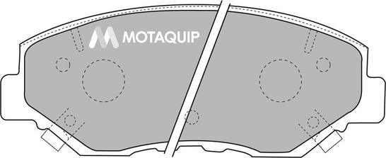 Motaquip LVXL1150 - Тормозные колодки, дисковые, комплект unicars.by