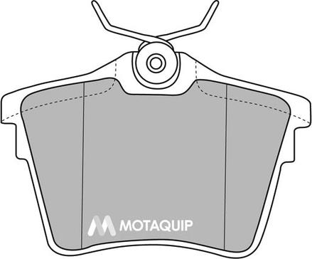 Motaquip LVXL1163 - Тормозные колодки, дисковые, комплект unicars.by