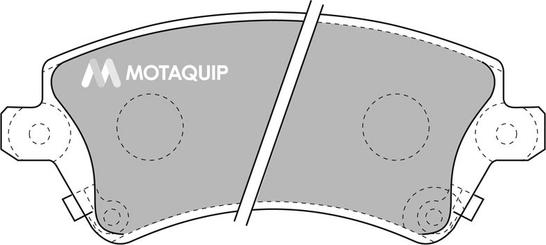 Motaquip LVXL1105 - Тормозные колодки, дисковые, комплект unicars.by