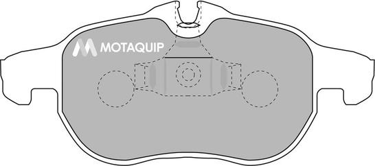 Motaquip LVXL1119 - Тормозные колодки, дисковые, комплект unicars.by