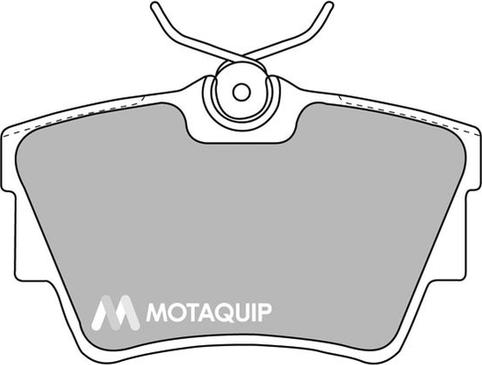 Motaquip LVXL1132 - Тормозные колодки, дисковые, комплект unicars.by