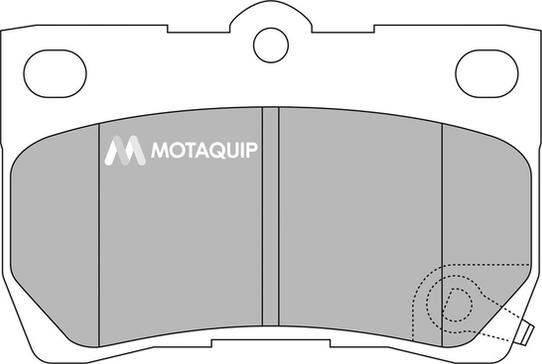 Motaquip LVXL1361 - Тормозные колодки, дисковые, комплект unicars.by