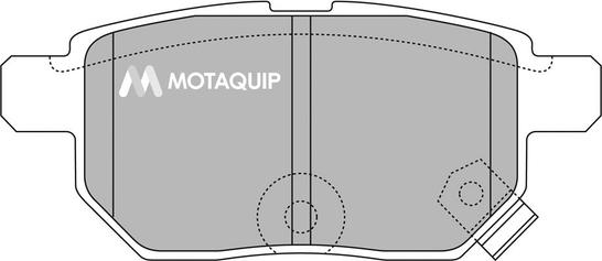 Motaquip LVXL1363 - Тормозные колодки, дисковые, комплект unicars.by