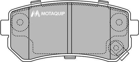 Motaquip LVXL1310 - Тормозные колодки, дисковые, комплект unicars.by