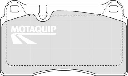 Motaquip LVXL1334 - Тормозные колодки, дисковые, комплект unicars.by