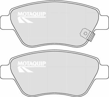 Motaquip LVXL1320 - Тормозные колодки, дисковые, комплект unicars.by