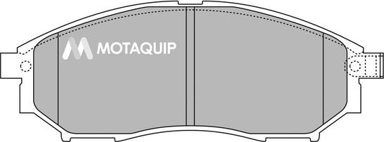 Motaquip LVXL1371 - Тормозные колодки, дисковые, комплект unicars.by