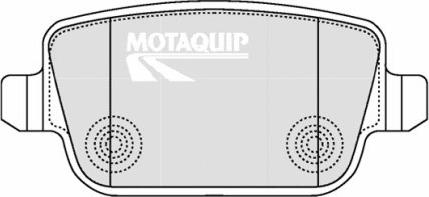 Motaquip LVXL1294 - Тормозные колодки, дисковые, комплект unicars.by