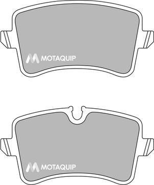 Motaquip LVXL1707 - Тормозные колодки, дисковые, комплект unicars.by