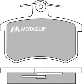 Motaquip LVXL394 - Тормозные колодки, дисковые, комплект unicars.by