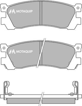 MAZDA H266-26-8Z - Тормозные колодки, дисковые, комплект unicars.by