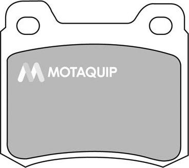 Motaquip LVXL344 - Тормозные колодки, дисковые, комплект unicars.by