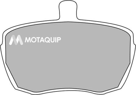 Motaquip LVXL355 - Тормозные колодки, дисковые, комплект unicars.by