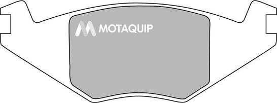 Motaquip LVXL350 - Тормозные колодки, дисковые, комплект unicars.by