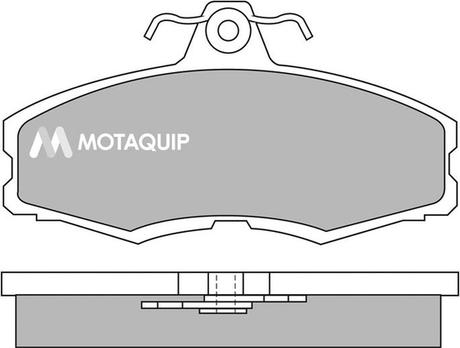 Motaquip LVXL306 - Тормозные колодки, дисковые, комплект unicars.by