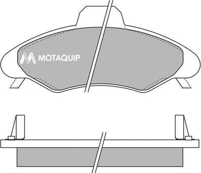 AUTO DELTA DP326 - Тормозные колодки, дисковые, комплект unicars.by