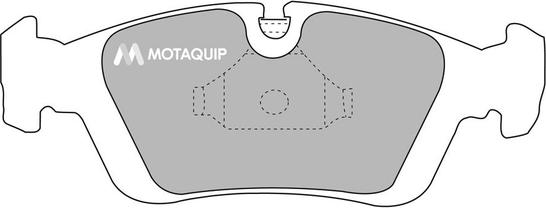 Motaquip LVXL332 - Тормозные колодки, дисковые, комплект unicars.by